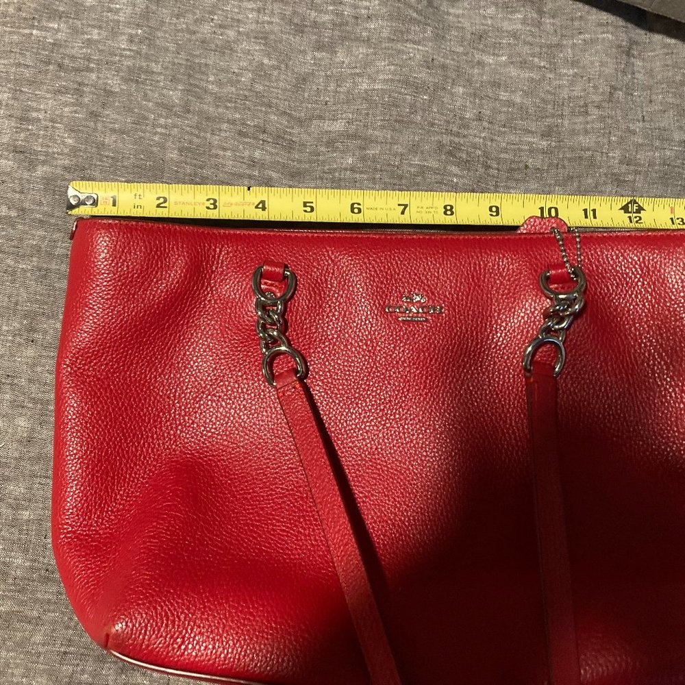 Coach Red Purse